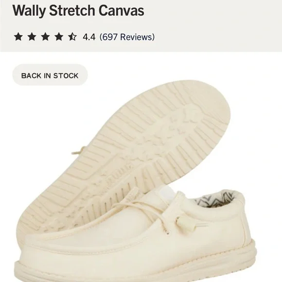 New Mens HEYDUDE Wally Size 13 - Picture 2 of 3